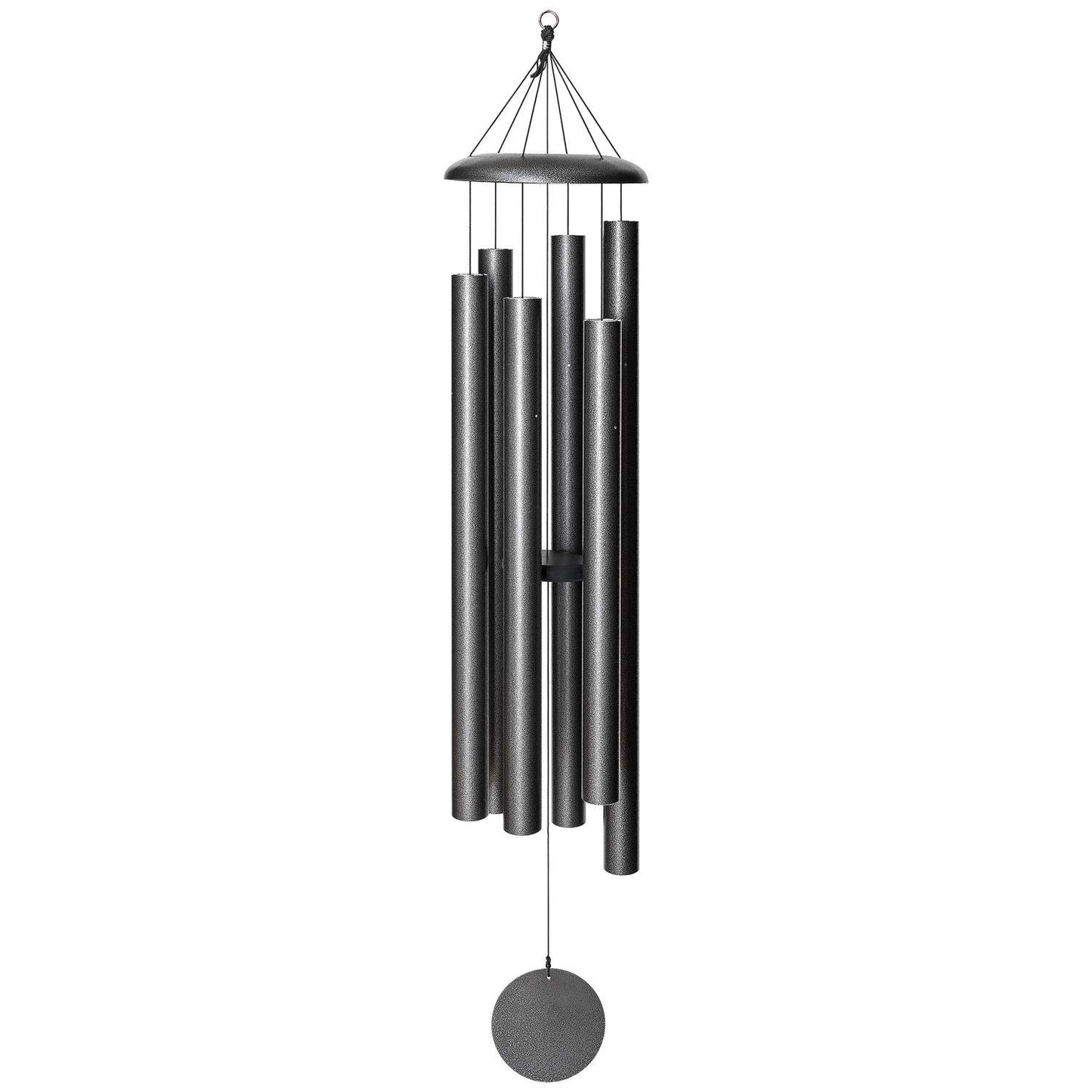  Corinthian Bells Silver Vein Aluminum 65 In. Wind Chime