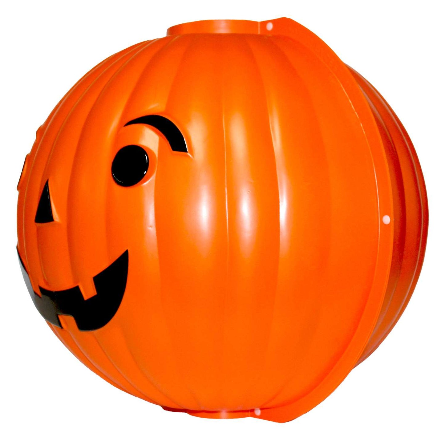  Lamplighter Orange Plastic 22 In. H Pumpkin Lamppost Cover Outdoor Decoration