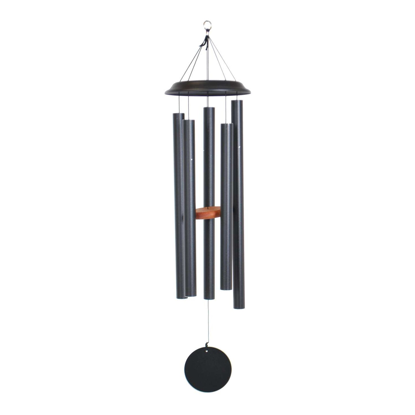  Shenandoah Melodies Black Aluminum 47 In. Wind Chime