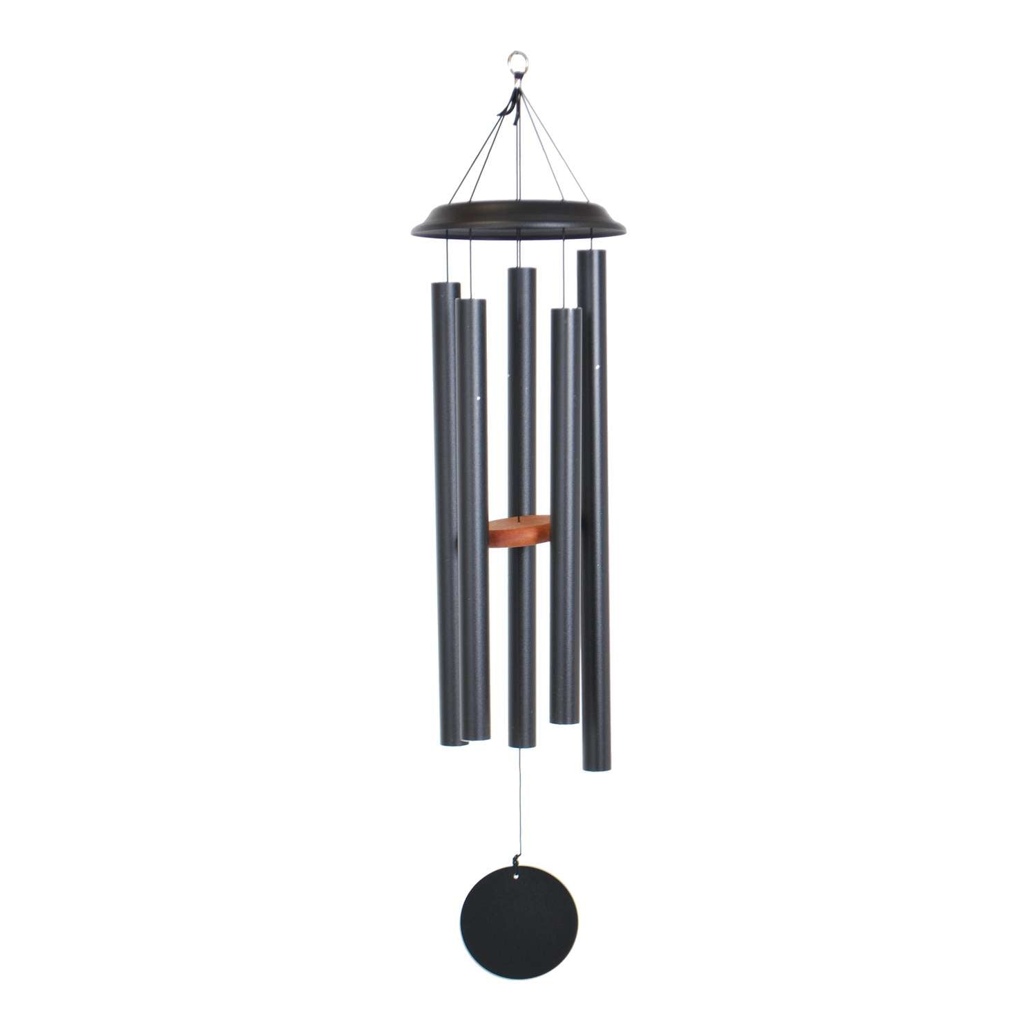  Shenandoah Melodies Black Aluminum 47 In. Wind Chime