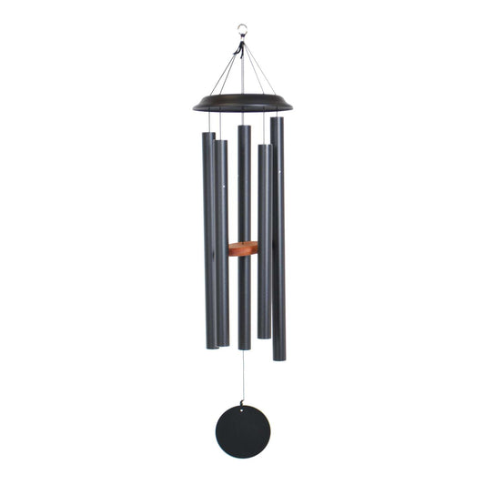  Shenandoah Melodies Black Aluminum 47 In. Wind Chime