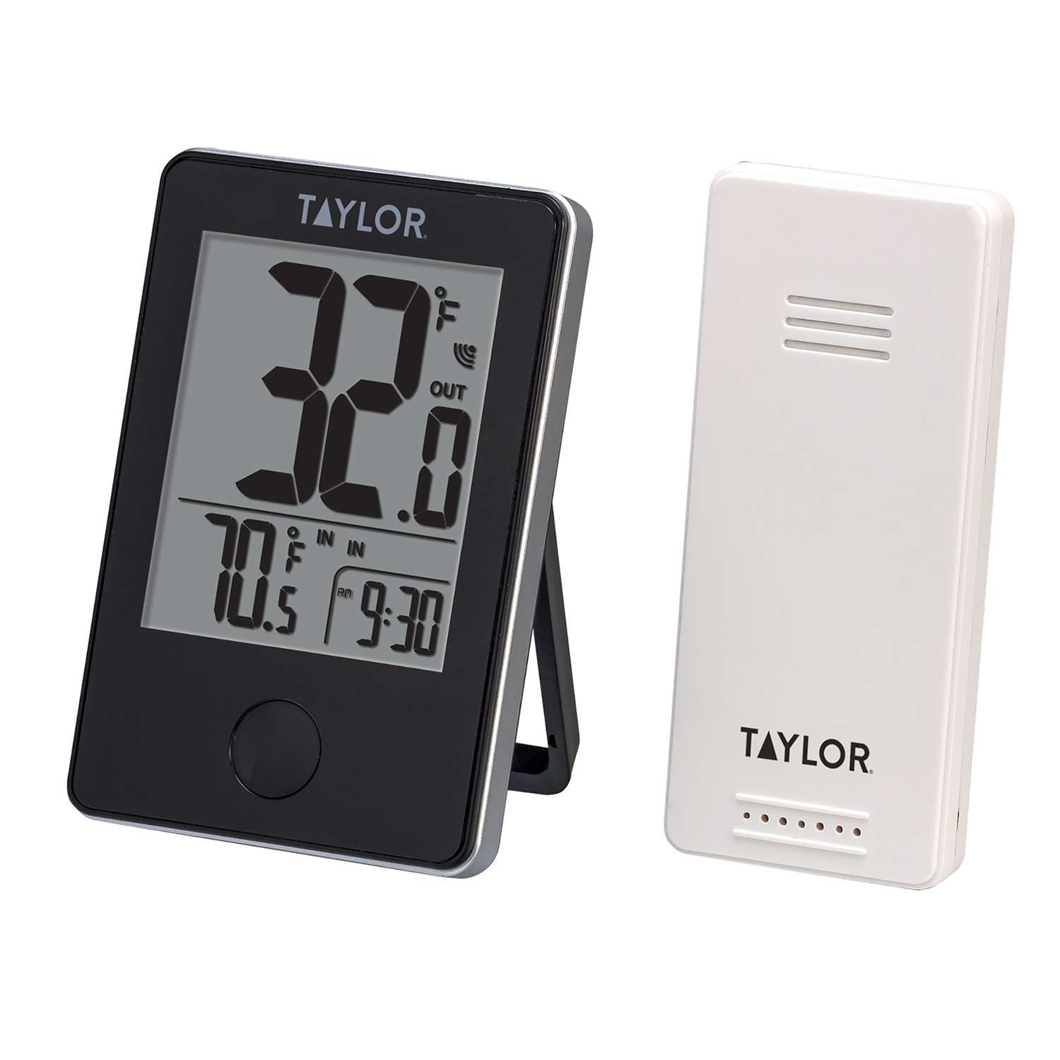  Taylor Digital Thermometer Plastic Black 7.68 In.