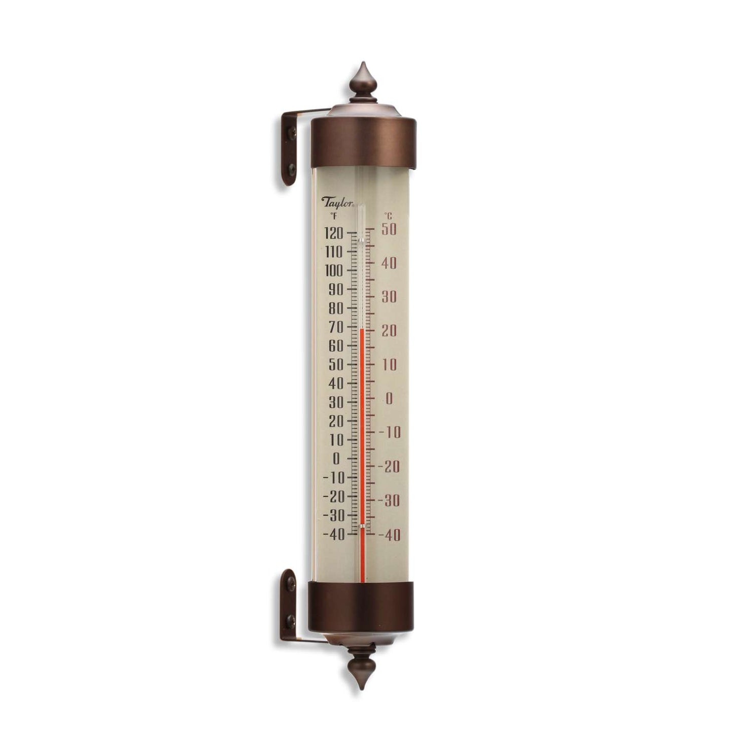 Taylor Tube Thermometer Aluminum Bronze 12.25 In.