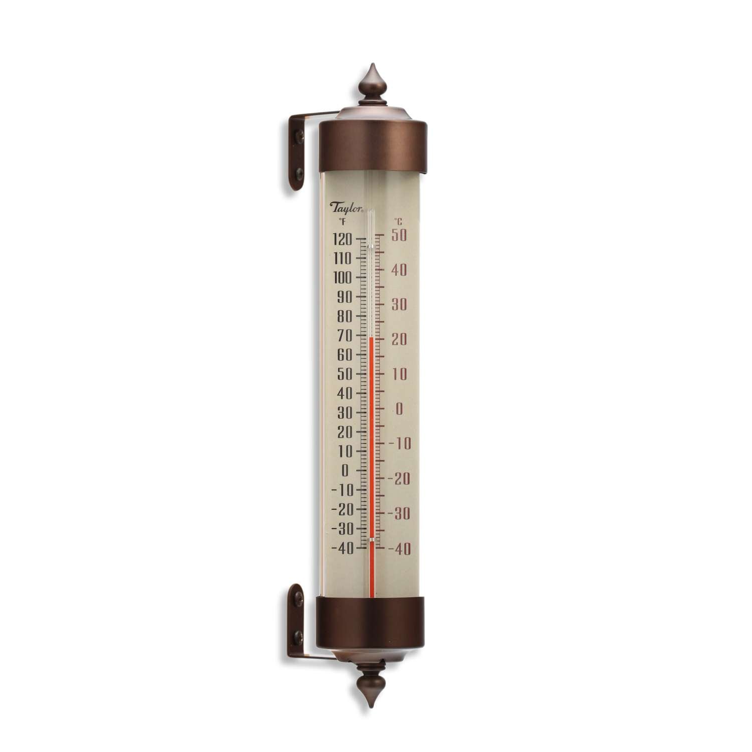  Taylor Tube Thermometer Aluminum Bronze 12.25 In.