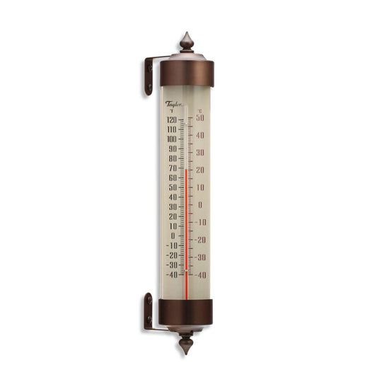  Taylor Tube Thermometer Aluminum Bronze 12.25 In.