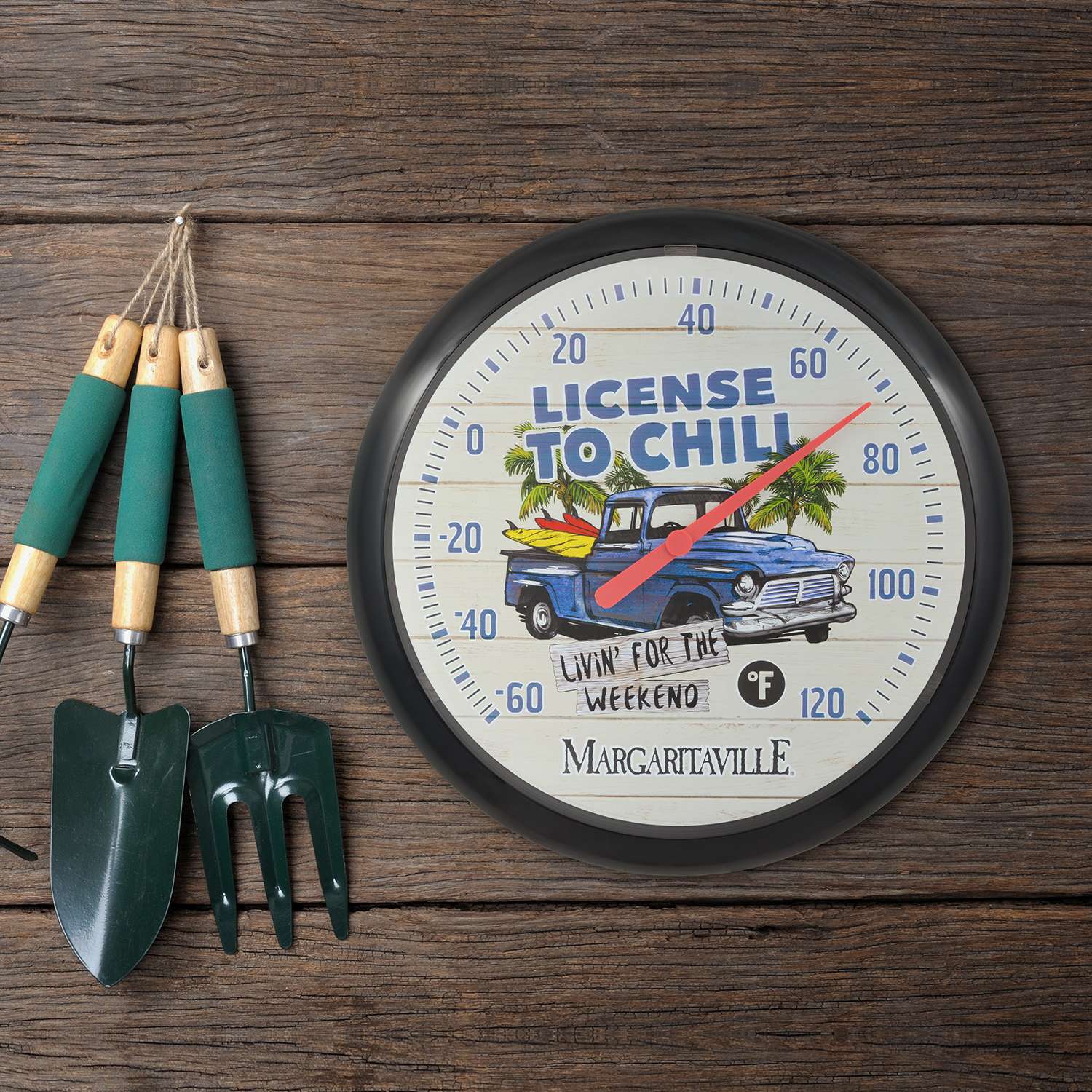  La Crosse Technology License To Chill Dial Thermometer Plastic Multicolored 11.5 In.
