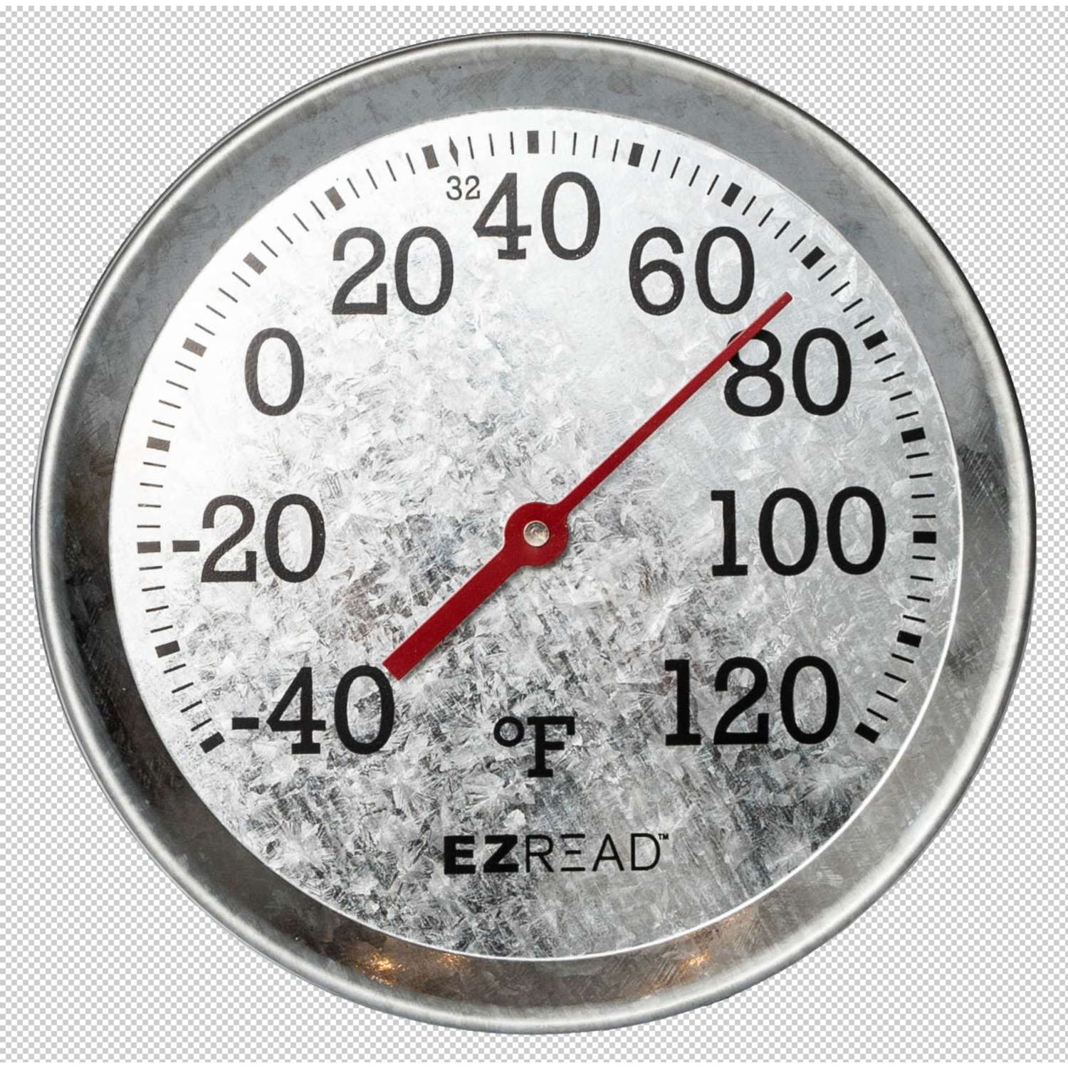  Headwind EZRead Dial Thermometer Metal Silver