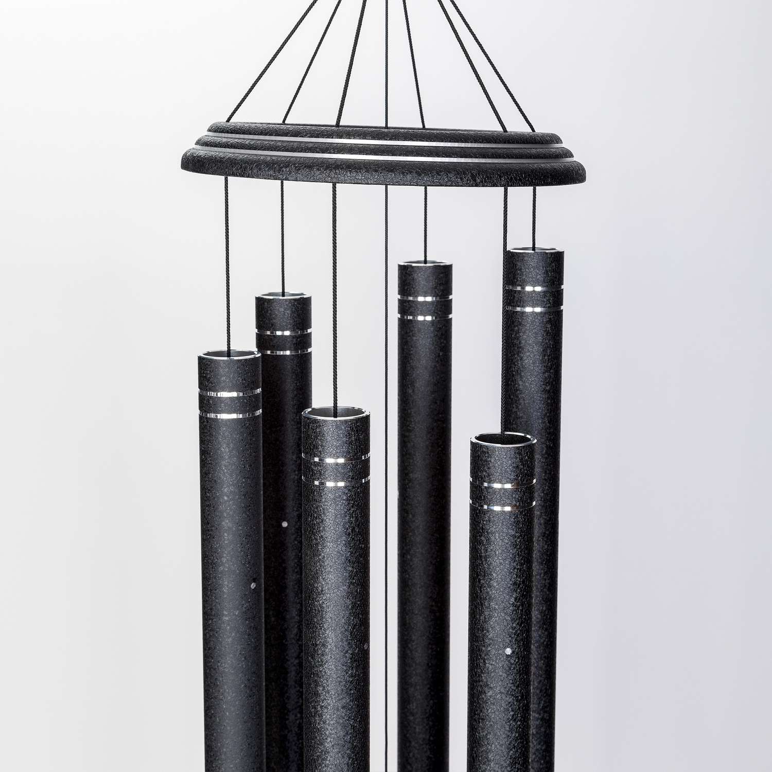  Wind River Arabesque Onyx Aluminum 57 In. Wind Chime