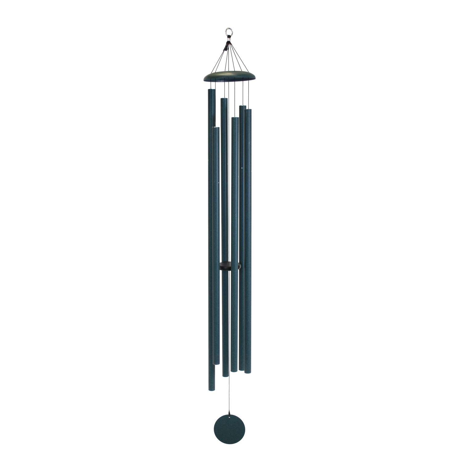  Corinthian Bells Green Aluminum 74 In. Wind Chime