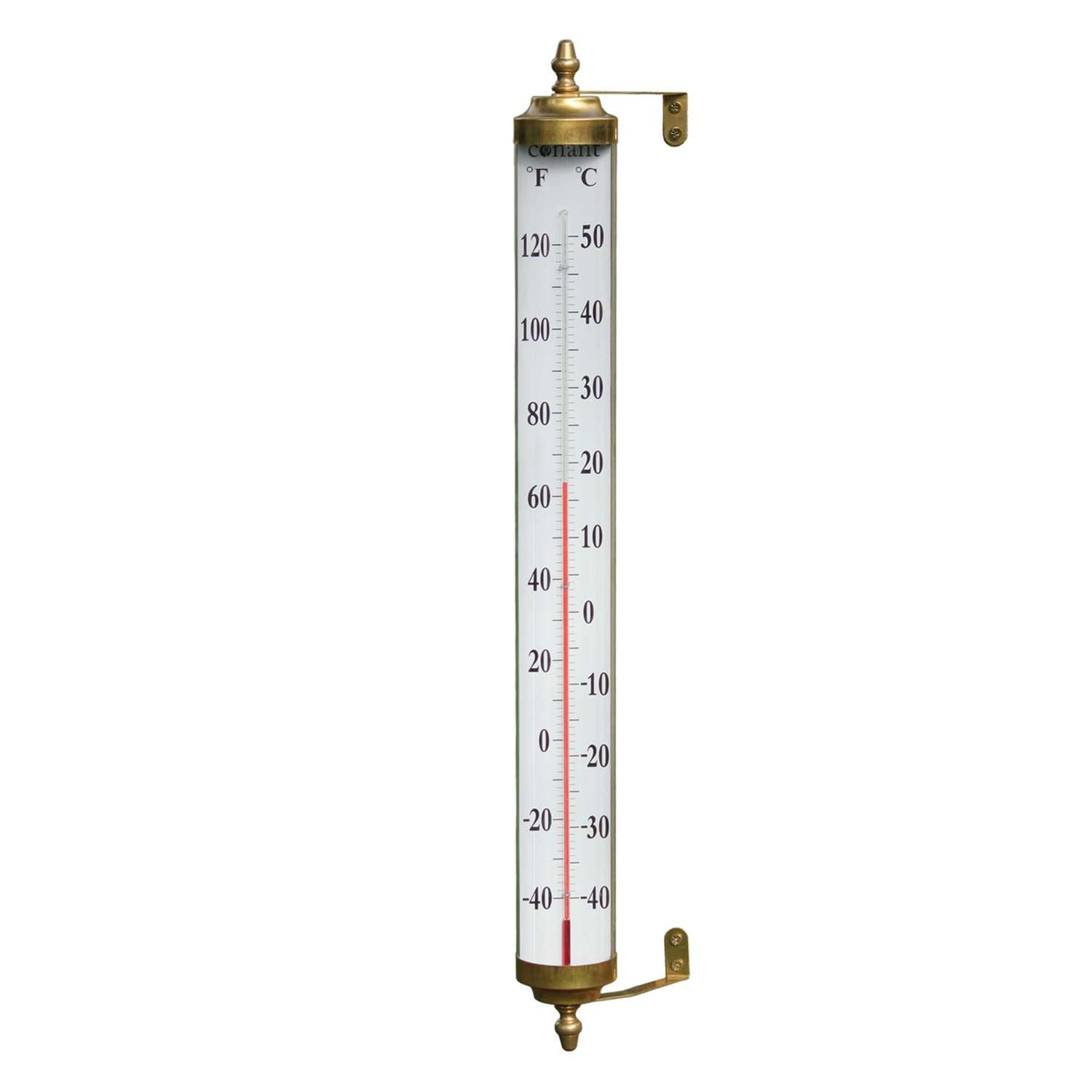  Conant Classic Thermometer Brass White