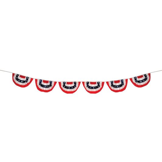  In The Breeze Pleated Flag 9 In. H X 9 In. W