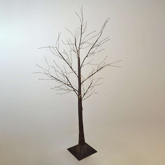  Living Accents Brown Plastic 60.6 In. H Micro Light Tree Outdoor Decoration