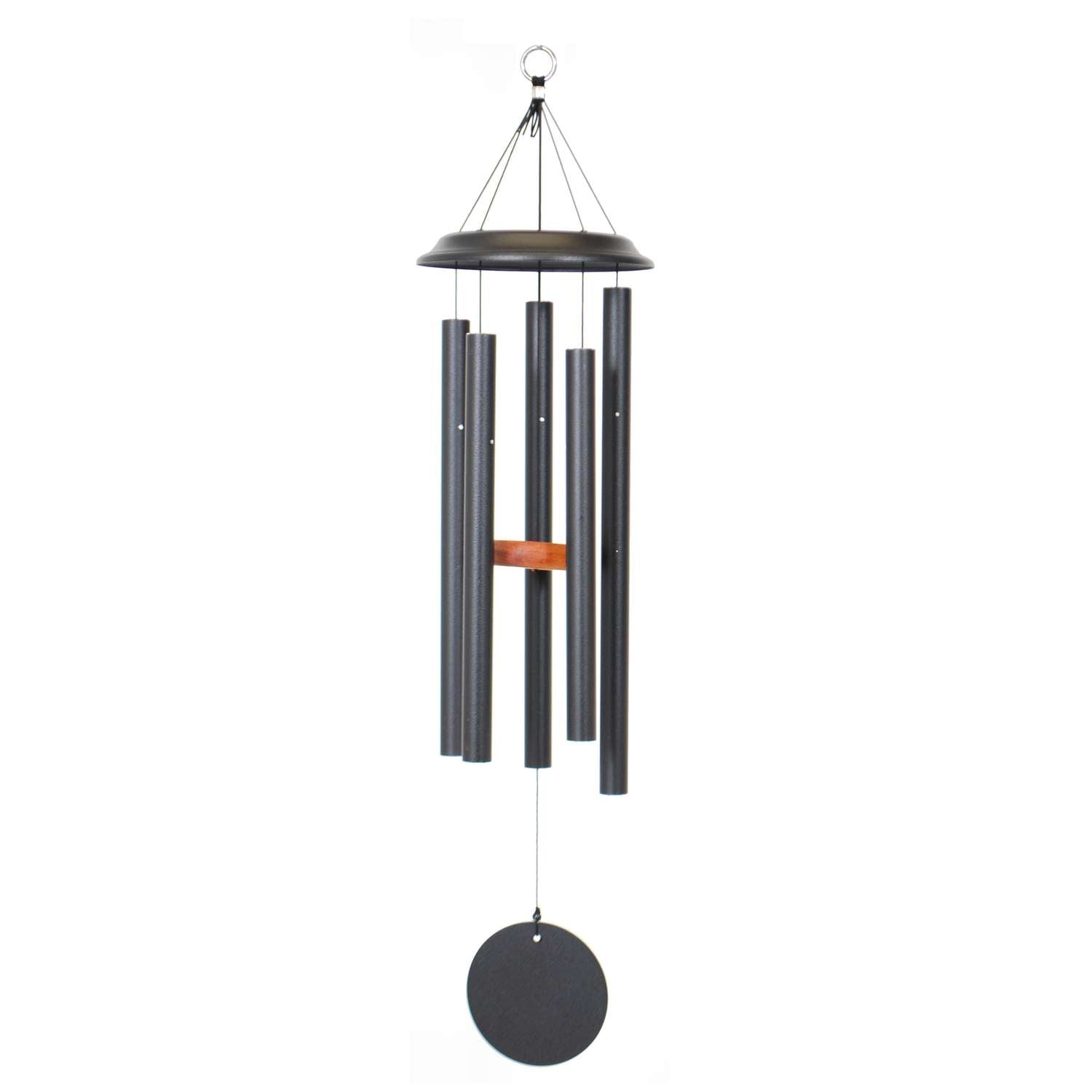  Shenandoah Melodies Black Aluminum 35 In. Wind Chime