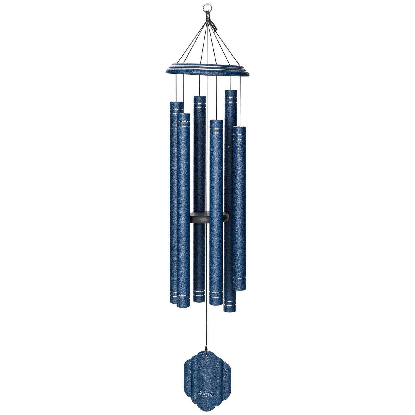  Wind River Arabesque Sapphire Aluminum 57 In. Wind Chime