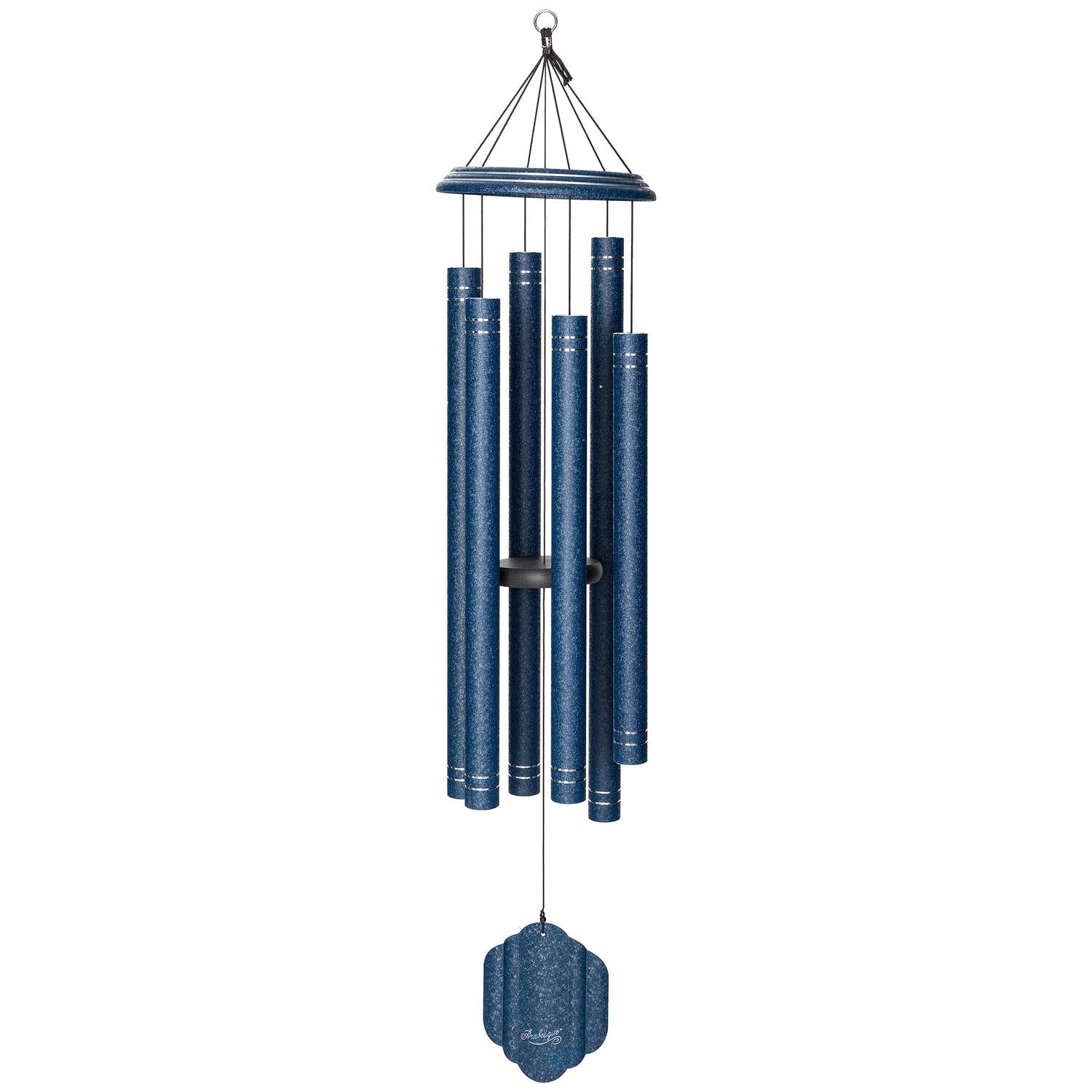  Wind River Arabesque Sapphire Aluminum 57 In. Wind Chime