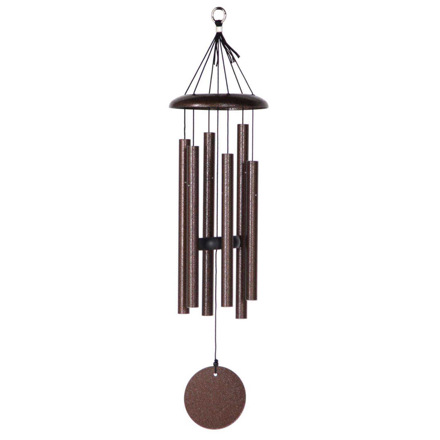  Corinthian Bells Copper Vein Aluminum 27 In. Wind Chime