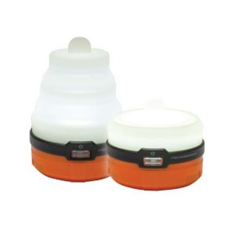  UST Brands Plastic Solar Lantern Orange