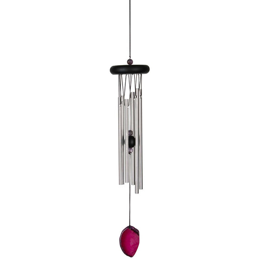  Woodstock Chimes Signature Collection Green Aluminum/Wood 18 In. Wind Chime
