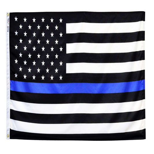  Annin Thin Blue Line Flag 3 Ft. W X 5 Ft. L