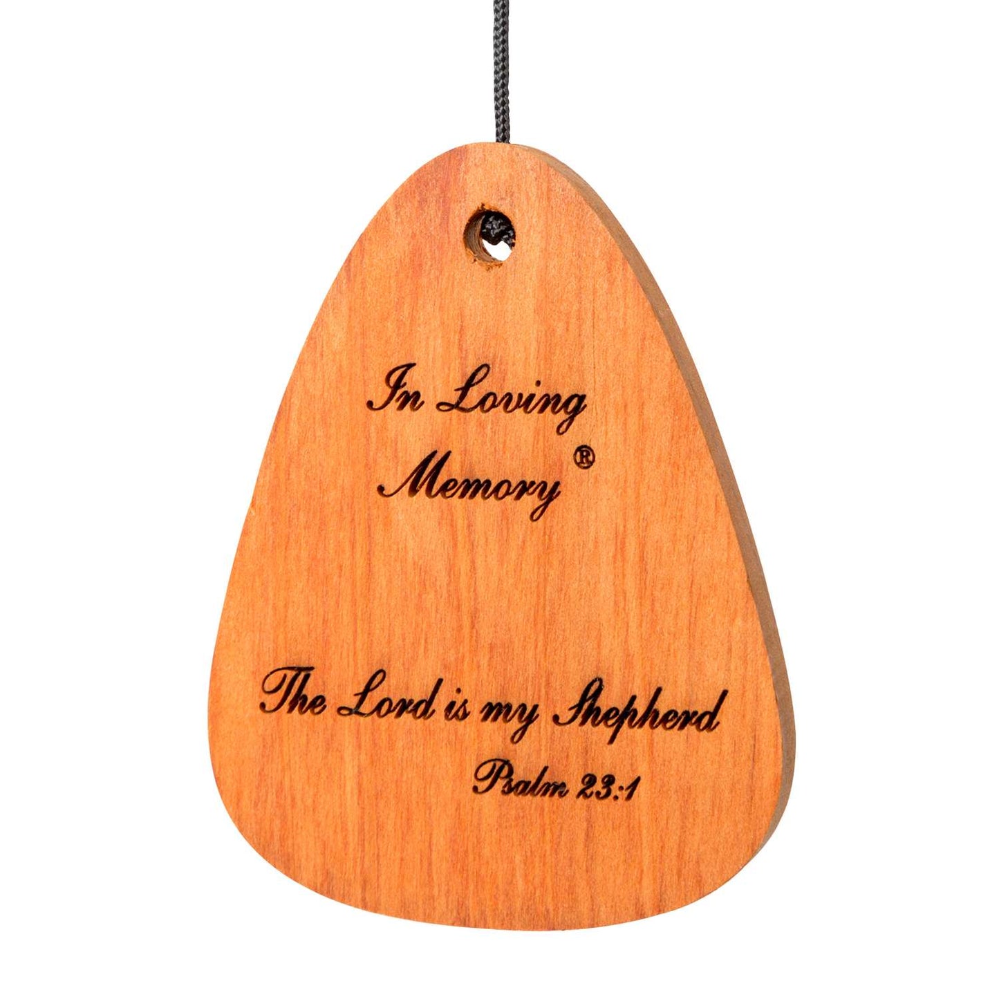  Wind River In Loving Memory Bronze Aluminum/Wood 18 In. Wind Chime