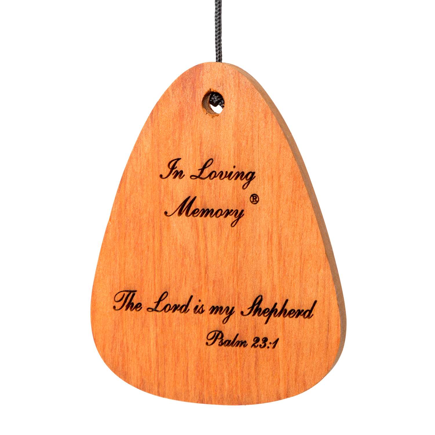  Wind River In Loving Memory Bronze Aluminum/Wood 18 In. Wind Chime
